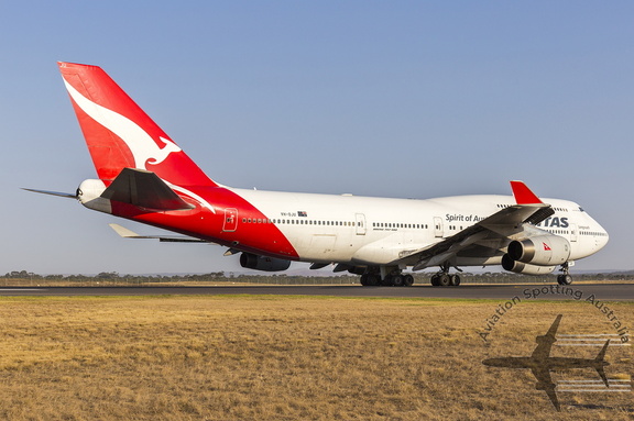Qantas (VH-OJU) Boeing 747-438(ER)
