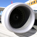 CFM International CFM56-7B24E engine mounted on Qantas (VH-XZP) Boeing 737-838(WL)