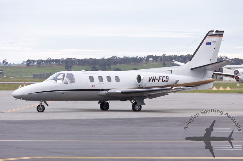 Australian Corporate Jet Centres (VH-FCS) Cessna 501 Citation I SP
