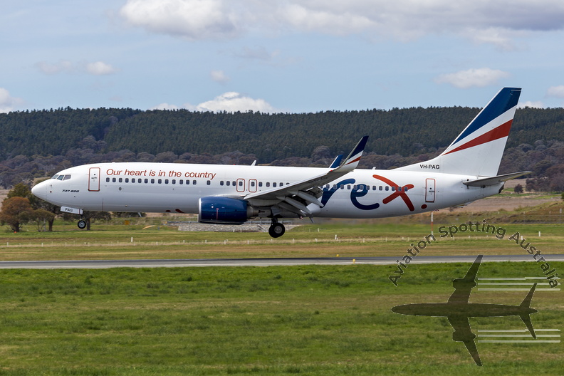 Rex Airlines (VH-PAG) Boeing 737-8FE(WL)