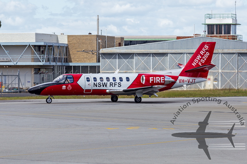 NSW Rural Fire Service/Coulson Aviation (VH-VJT) Cessna 560 Citation V