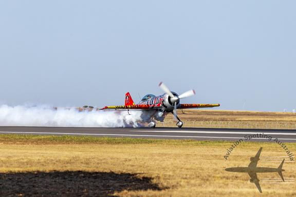 Jurgis Kairys' (LY-JKA) Juka display at the 2019 Australian International Airshow