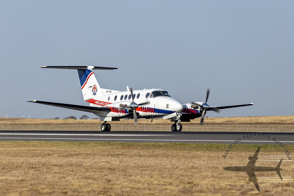 Pel-Air Aviation, contracted for Ambulance Victoria, (VH-VAI) Raytheon Beech Super King Air B200C