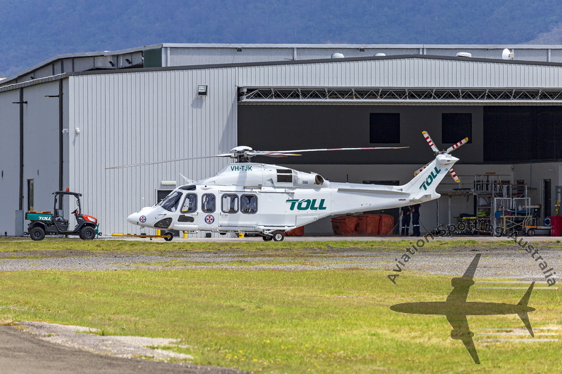 Toll Ambulance Rescue Helicopter Service (VH-TJK) Leonardo-Finmeccanica AW139